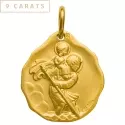 Accueil - Médaille Saint Christophe • Or 9 carats - 0