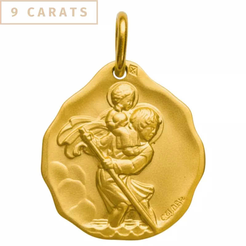 Accueil - Médaille Saint Christophe • Or 9 carats