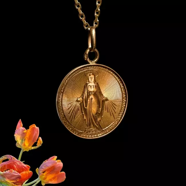 Médaille Vierge rayonnante Armance