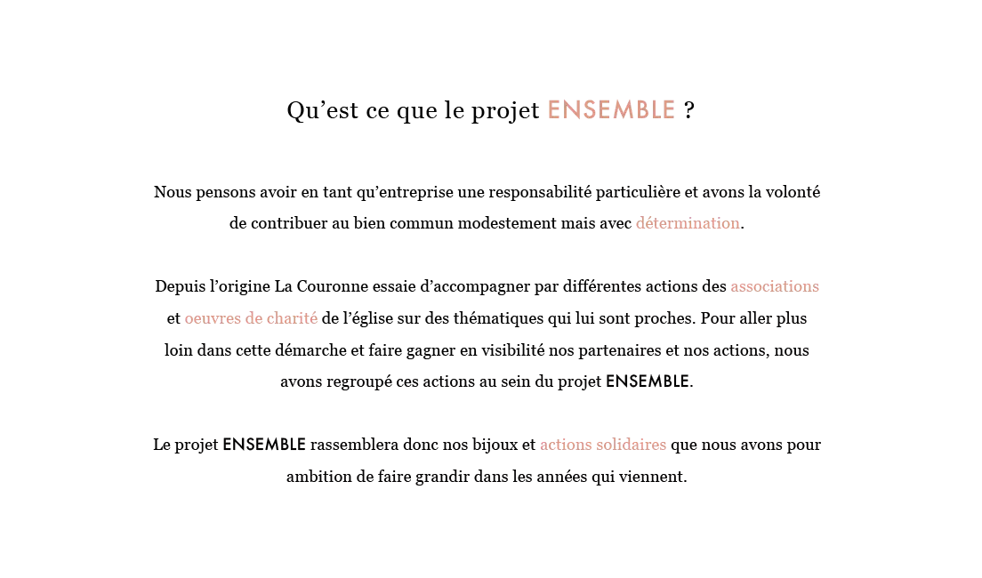 TEXTE ENSEMBLE CREATIONS SOLIDAIRE