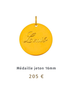 Médaille jeton 16 mm
