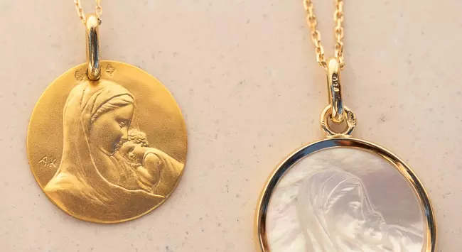 Médaille Entourage Noeud: Les Vierges – Manufacture Mayaud