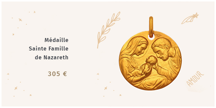 Medaille Sainte Famille de Nazareth